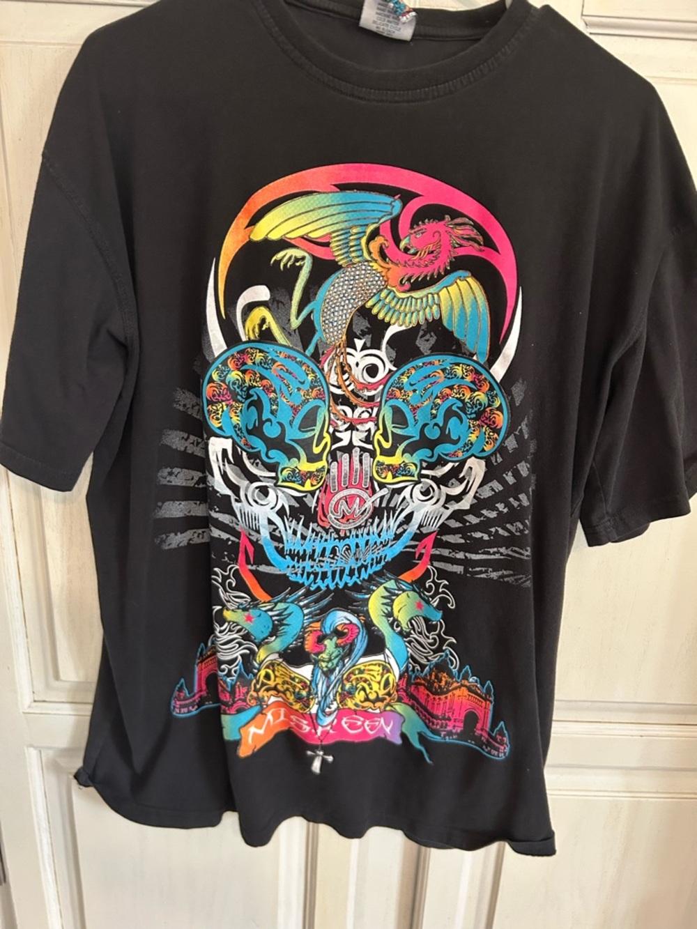 Vintage Miskeen Originals Graphic T-Shirt Men's Size 2XL Hip Hop Streetwear